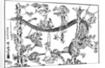 The Snake and the Frog by Kawanabe Kyôsai