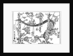 The Snake and the Frog by Kawanabe Kyôsai