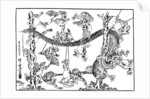 The Snake and the Frog by Kawanabe Kyôsai