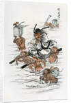 Shoki and Attendant Demons by Kawanabe Kyôsai