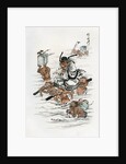 Shoki and Attendant Demons by Kawanabe Kyôsai