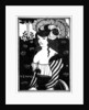 Portrait of a woman by Aubrey Beardsley