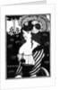 Portrait of a woman by Aubrey Beardsley