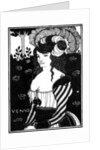 Portrait of a woman by Aubrey Beardsley