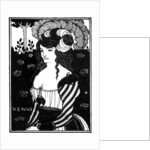 Portrait of a woman by Aubrey Beardsley