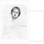 Study of a woman's head by E Borough Johnson