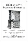 An advertisement for Heal and Son's bedroom furniture by Anonymous