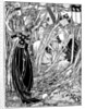 An illustration for Sir Lancelot Du Lake by Eleanor Fortescue-Brickdale