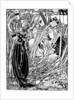 An illustration for Sir Lancelot Du Lake by Eleanor Fortescue-Brickdale
