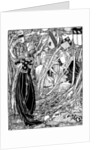 An illustration for Sir Lancelot Du Lake by Eleanor Fortescue-Brickdale