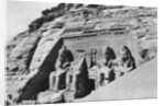 The Temple of Abu Simbel, Egypt by Anonymous