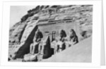 The Temple of Abu Simbel, Egypt by Anonymous