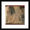 An Egyptian limestone relief, c1400 BC by Anonymous