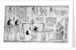 'Judgement of the Dead', from the Temple of Deir-el-Bahari, Egypt, c1025 BC by Anonymous