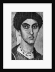 Portrait of a lady, Al-Fayyum, Egypt by Anonymous