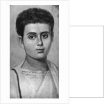 Portrait of a young boy, Al-Fayyum, Egypt by Anonymous