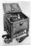 An Ancient Egyptian wooden toilet case by Anonymous