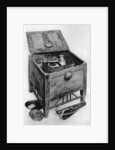 An Ancient Egyptian wooden toilet case by Anonymous