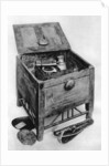 An Ancient Egyptian wooden toilet case by Anonymous