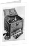 An Ancient Egyptian wooden toilet case by Anonymous