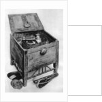 An Ancient Egyptian wooden toilet case by Anonymous