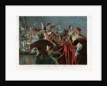 But he denied before them all saying, I know not what thou sayest by William French
