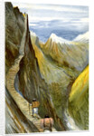 The Nerpani track, Tibet by FA Brockhaus