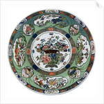 A Chinese porcelain dish of the Kang-he period by Anonymous