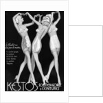 An advertisement for Kestos lingerie by Anonymous