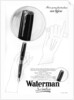 An advertisement for Waterman pens by Anonymous