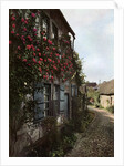 A cobbled street in Gerberoy, France by Anonymous