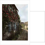 A cobbled street in Gerberoy, France by Anonymous