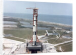 Apollo 15 on the launch pad at Kennedy Space Center, Florida, USA by NASA