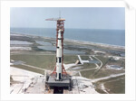 Apollo 15 on the launch pad at Kennedy Space Center, Florida, USA by NASA