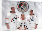 The crew of the Apollo 15 Mission at the Manned Spacecraft Centre, Houston, Texas by NASA