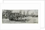 Thames Warehouse by James Abbott McNeill Whistler