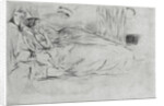 The Model, Lying Down by James Abbott McNeill Whistler