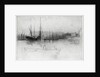 Steamboats off the Tower by James Abbott McNeill Whistler