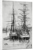 Two Ships by James Abbott McNeill Whistler