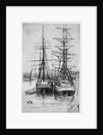 Two Ships by James Abbott McNeill Whistler