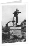 The grave of an Italian Red Cross volunteer nurse by Anonymous