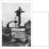 The grave of an Italian Red Cross volunteer nurse by Anonymous