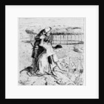 An etching in the Germ by William Holman Hunt