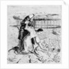 An etching in the Germ by William Holman Hunt