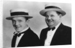 Stan Laurel (1890-1965) and Oliver Hardy by Anonymous