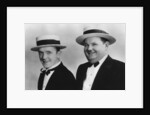 Stan Laurel (1890-1965) and Oliver Hardy by Anonymous