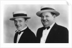 Stan Laurel (1890-1965) and Oliver Hardy by Anonymous
