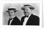 Stan Laurel (1890-1965) and Oliver Hardy by Anonymous