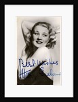Margot Grahame (1911-1982), English actress by Anonymous
