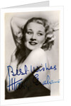 Margot Grahame (1911-1982), English actress by Anonymous